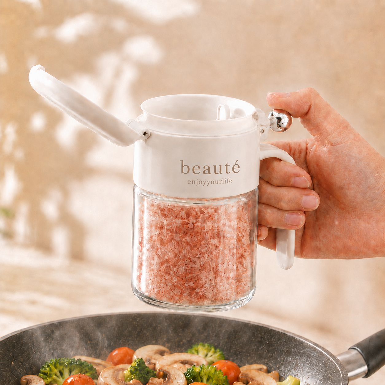 Seasoning Jar With Spoon