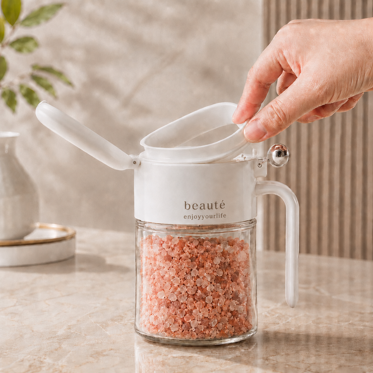 Seasoning Jar With Spoon