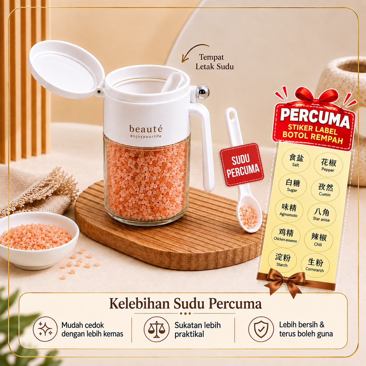 Poster maklumat produk